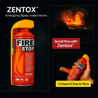 Zentox Emergency Fire Stop – 500ml Multi-Purpose Spray