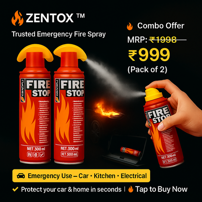 Zentox Emergency Fire Stop – 500ml Multi-Purpose Spray