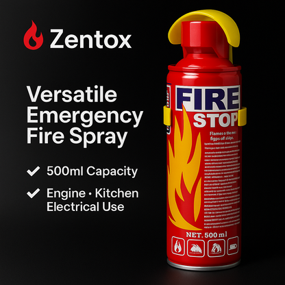 Zentox Emergency Fire Stop – 500ml Multi-Purpose Spray