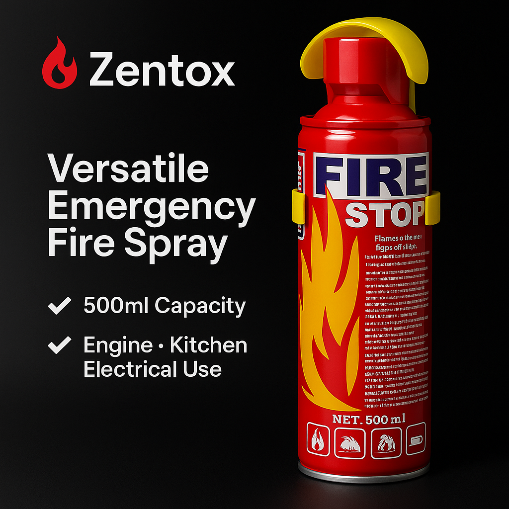 Zentox Emergency Fire Stop – 500ml Multi-Purpose Spray