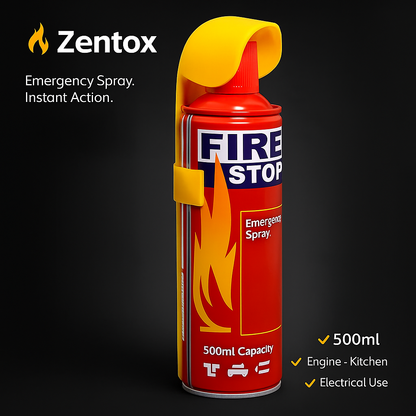 Zentox Emergency Fire Stop – 500ml Multi-Purpose Spray