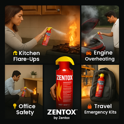 Zentox Emergency Fire Stop – 500ml Multi-Purpose Spray